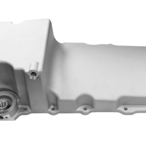 Alternative view of 130001 FiTech Plus, LS Swap Oil Pan, Standard Profile, Satin, 6.00 Qts w/Filter Capacity