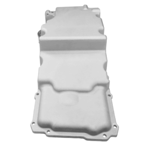 Alternative view of 130002 FiTech Plus, LS Swap Oil Pan, Medium Profile, Satin, 6.25 Qts w/Filter Capacity