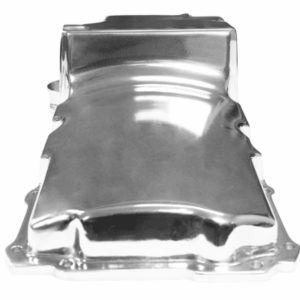 Alternative view of 130101 FiTech Plus, LS Swap Oil Pan, Standard Profile, Polished, 6.00 Qts w/Filter Capacity