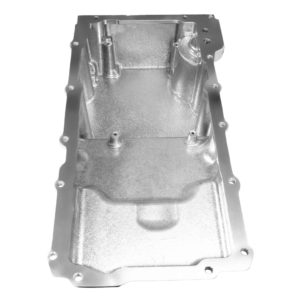 Alternative view of 130102 FiTech Plus, LS Swap Oil Pan, Medium Profile, Polished, 6.25 Qts w/Filter Capacity
