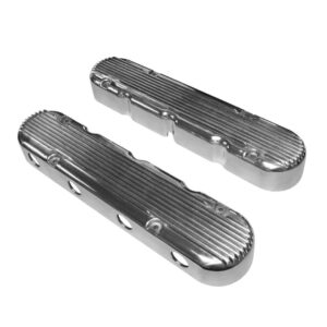 Alternative view of 131102 FiTech Plus, LS, Valve Covers, w/Coil Mounts/Finned Covers, Polished