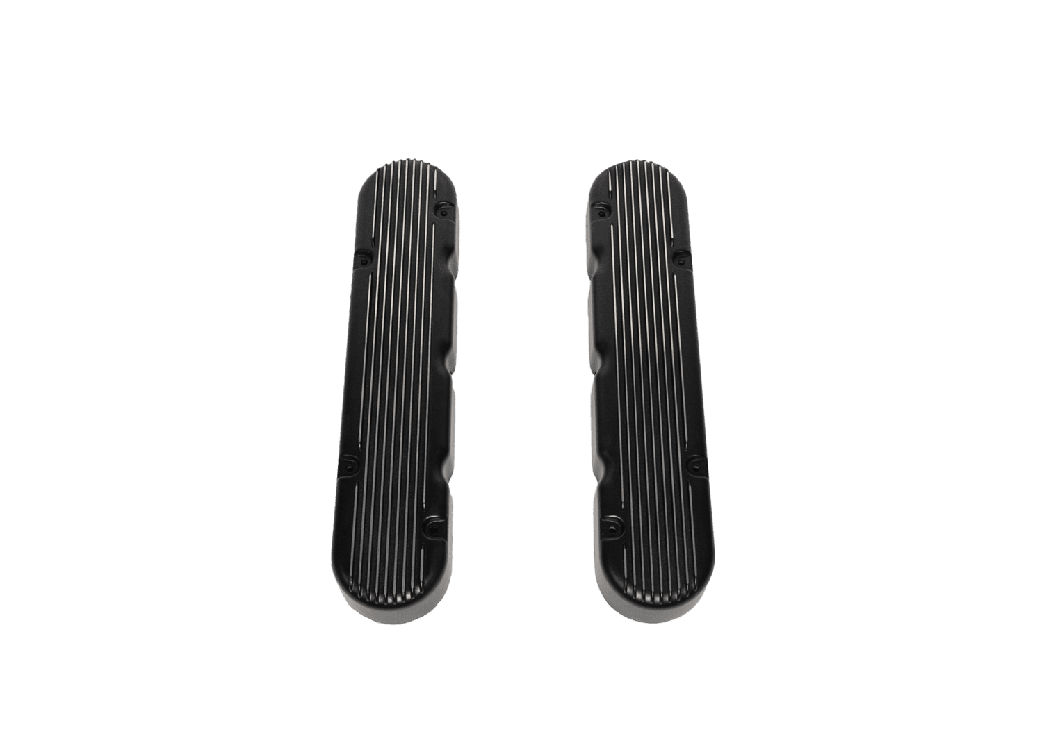 131202 FiTech Plus, LS, Valve Covers, w/Coil Mounts/Finned Covers, Black - Image 4