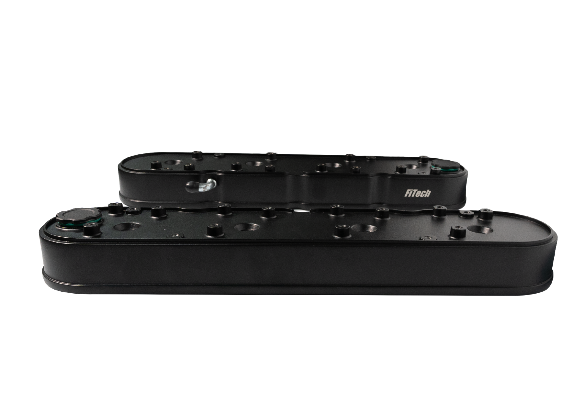 131202 FiTech Plus, LS, Valve Covers, w/Coil Mounts/Finned Covers, Black - Image 9