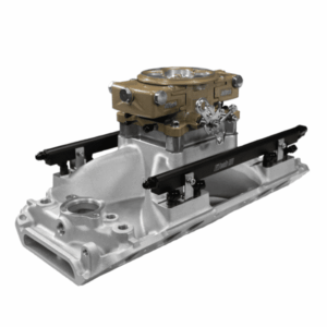 30-11-414 Ultra Port, 1000 HP Chevy Big Block Oval Port EFI System, 4150 Flange Classic Gold Throttle Body,3-Bar TMAP