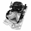 30-12-411 Ultra Port, 1000 HP Chevy Small Block Port EFI System, 4150 Flange, Uni Black Finish Throttle Body, 3-Bar TMAP