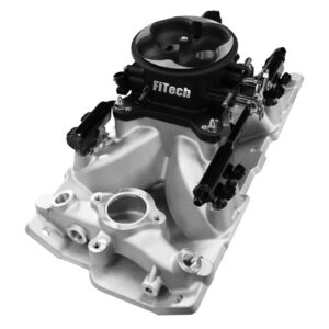 30-12-511 Ultra Port, 500 HP Chevy Small Block Port EFI System, 4150 Flange, Uni Black Finish Throttle Body, 3-Bar TMAP