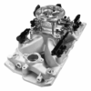 30-12-610 Ultra Port, 750 HP Chevy Small Block Port EFI System, 4150 Flange Uni Brilliant Finish Throttle Body, 3-Bar TMAP