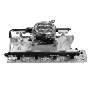 Alternative view of 30-18-610 Ultra Port, 750 HP Ford 351W, Offenhauser VPI, Port EFI System, 4150 Flange Uni Brilliant Finish Throttle Body, 3-Bar TMAP