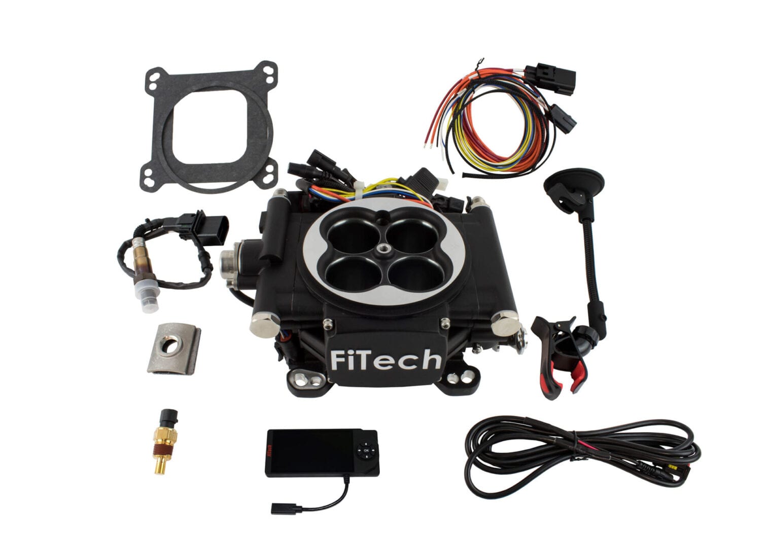 93552 Go EFI 4 600 HP Matte Black EFI System With Force Fuel Mini Delivery Master Kit & Go Spark CDI Box - Image 4