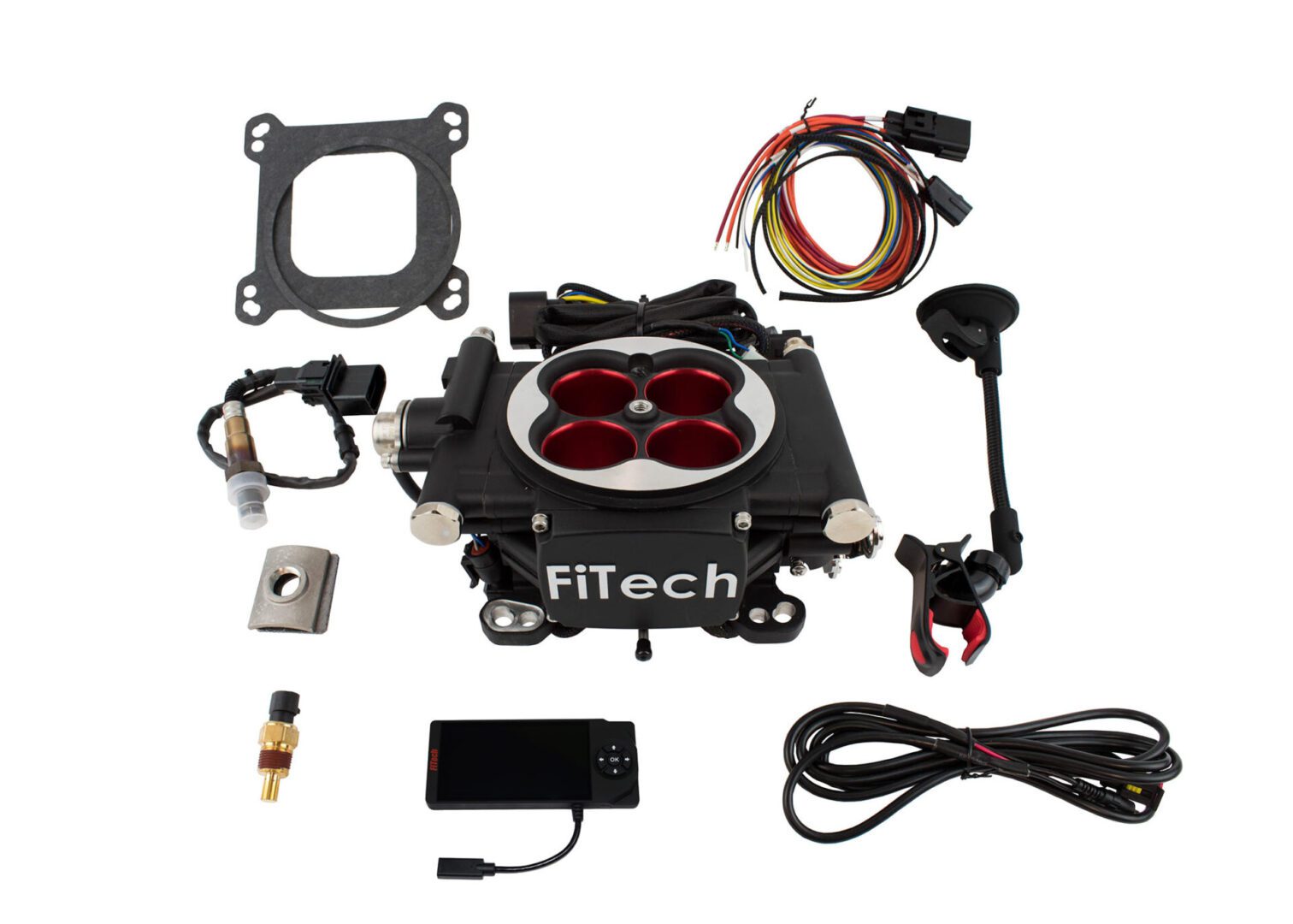 93554 Go EFI 4 600 HP Power Adder Matte Black EFI System With Force Fuel Mini Delivery Master Kit & Go Spark CDI Box - Image 2