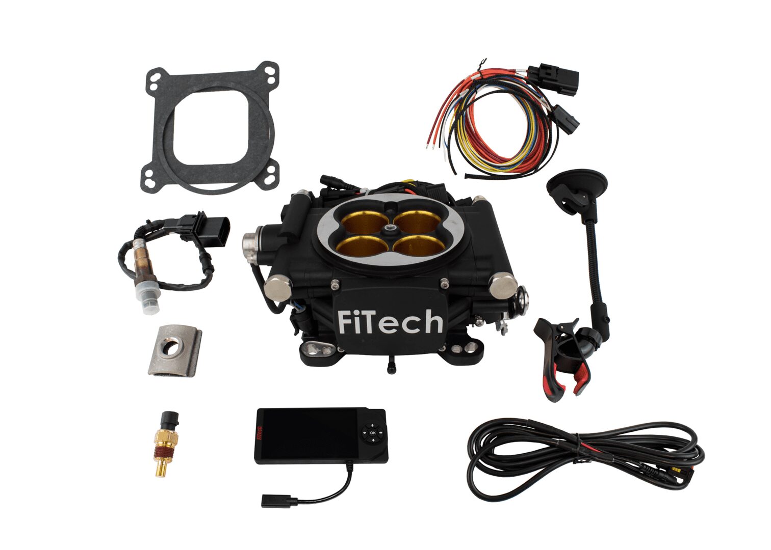 93542 Go EFI 8 1200 HP Matte Black Finish System With Dual Pump Force Fuel Delivery Master Kit & Go Spark CDI Box - Image 2