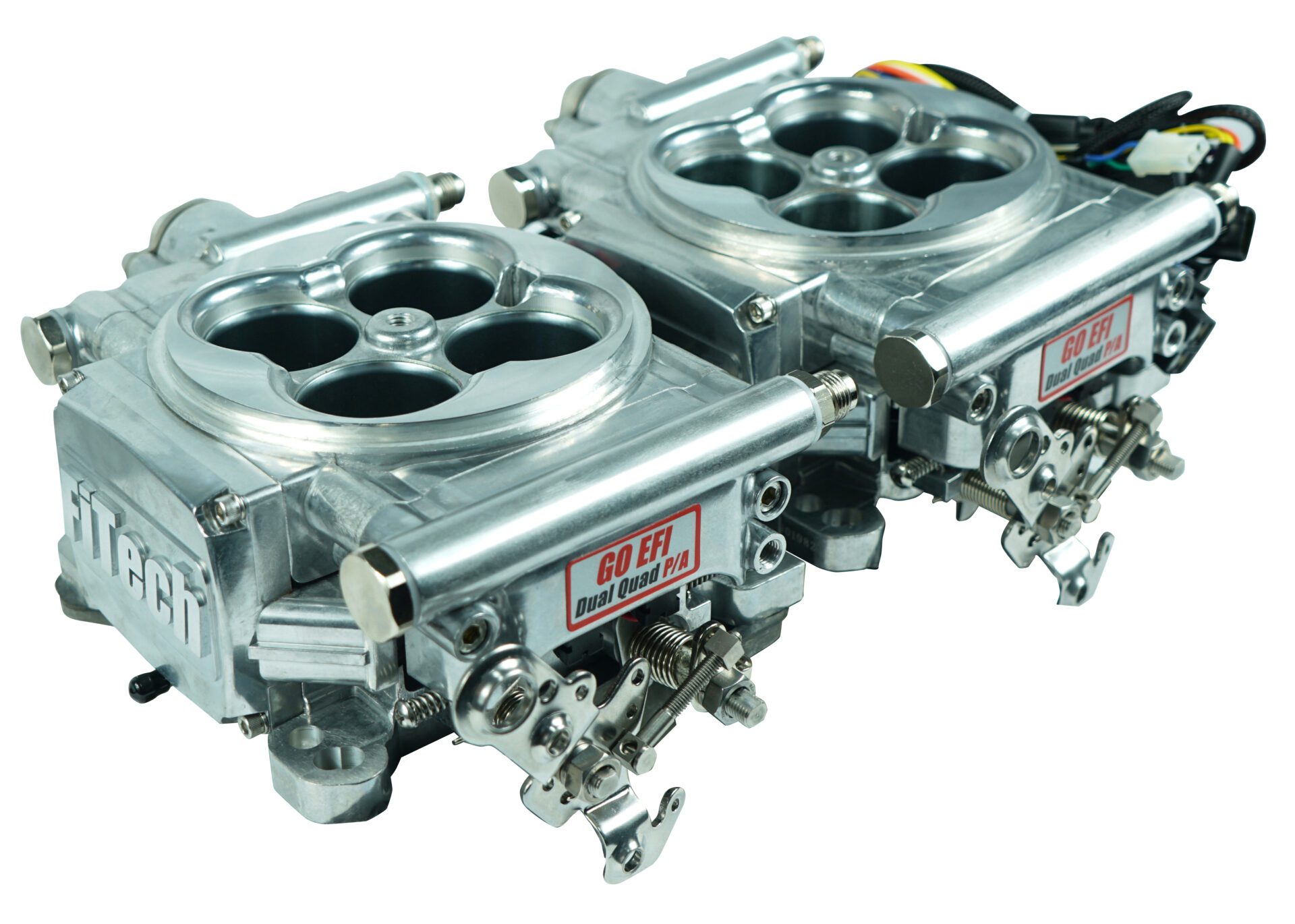 93545 Go EFI 2×4 1200 HP Bright Aluminum EFI System With Dual Pump Force Fuel Delivery Master Kit & Go Spark CDI Box - Image 2