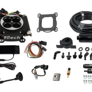 31002 Go EFI 4 600HP Matte Black EFI System With Inline Fuel Delivery Master Kit