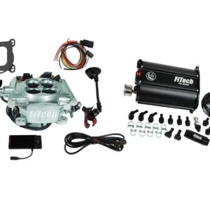 35206 Go EFI 4 600 HP Power Adder Bright Aluminum EFI System With Force Fuel Delivery Master Kit