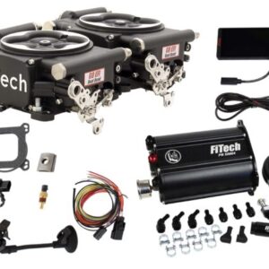 35262 Go EFI 2×4 System (Black Finish) Master Kit w/ Force Fuel, Fuel Delivery System