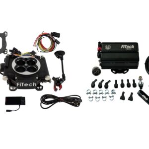 35502 Go EFI 4 600 HP Matte Black EFI System With Force Fuel Mini Delivery Master Kit