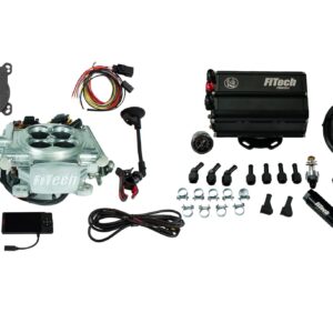 35506 Go EFI 4 600 HP Power Adder Bright Aluminum EFI System With Force Fuel Mini Delivery Master Kit
