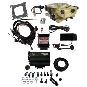 35520 Go EFI Classic Gold 650 HP EFI System With Go Fuel Force Fuel Mini Surge Tank Master Kit
