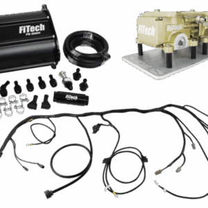 35610 Go EFI 3×2 Tri Power EFI Classic Gold External ECU, w/ Force Fuel, Fuel Delivery System