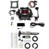 36104 Go EFI 4 600 HP Power Adder Matte Black EFI System With Go Fuel 255 LPH In-Tank Master Kit