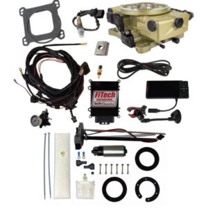 36121 Go EFI Classic Black 650 HP EFI System With Go Fuel 255 LPH In-Tank & Go Fuel Tight Fit Regulator Master Kit