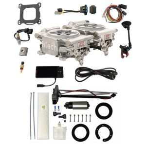 36161 Go EFI 2×4 625 pk helder aluminium EFI-systeem met Go Fuel 255 LPH in-tank masterkit