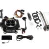 36202 Go EFI 4 600 HP Matte Black EFI System With Go Fuel 340 LPH In Tank Master Kit