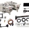 36261 Go EFI 2×4 625 HP Bright Aluminum EFI System With Go Fuel 340 LPH In Tank Master Kit