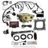 36271 Retro LS 650 HP Classic Gold EFI System With Go Fuel 340 LPH In-Tank & Go Fuel Tight Fit Regulator Master Kit