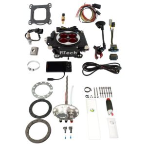 36304 Go EFI 4 600 HP Power Adder Matte Black EFI System With Go Fuel Returnless In-Tank Module Master Kit