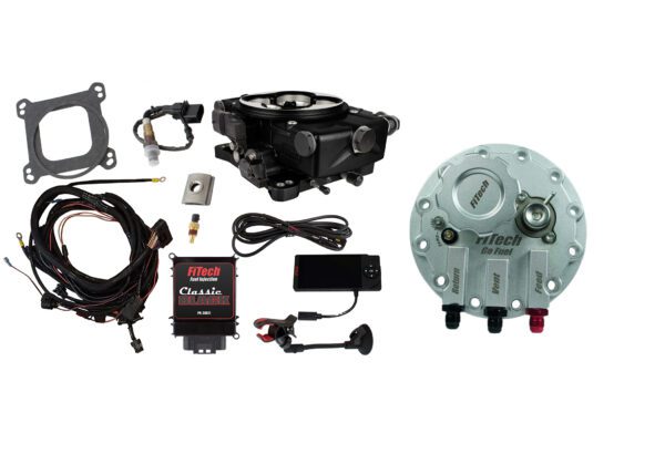 36321 Go EFI Classic Black 650 HP EFI System With Go Fuel Returnless In-Tank Module Master Kit