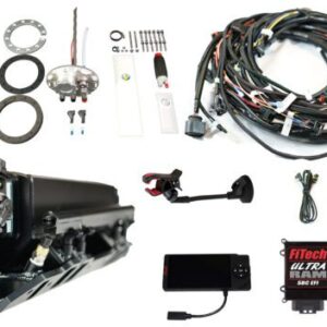 36332 Ultra Ram 800 HP Chevy Big Block Rectangle Port EFI System With Go Fuel Returnless In-Tank Module Master Kit