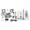 36601 Go EFI 4 600 HP Bright Aluminum EFI System With Go Fuel In-Tank Regulated Pump 340 LPH Master Kit