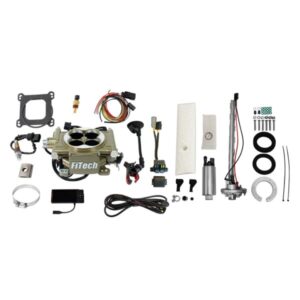 36605 Easy Street 600 HP Classic Gold EFI System With Go Fuel In-Tank Regulated Pump 340 LPH Master Kit