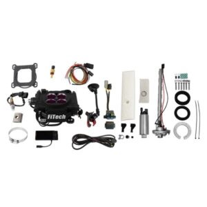 36608 Mean Street 800 HP Matte Black EFI System With Go Fuel In-Tank Regulated Pump 340 LPH Master Kit