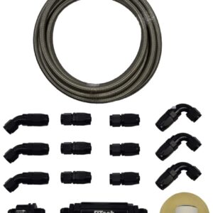 51003 Natural Stainless Steel Hose Kit, 40ft w/ 10 Micron Filter and Check Valve
