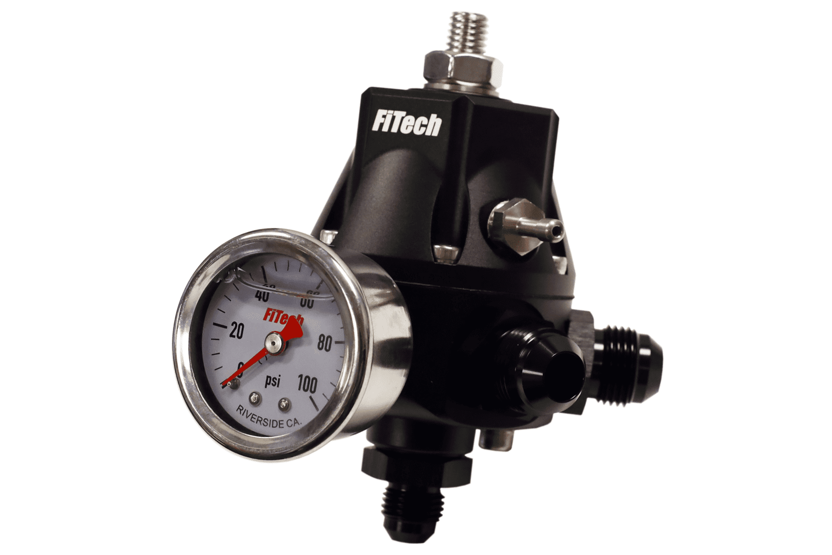 54002 Dual Output Fuel Pressure Regulator w/gauge & fittings - Image 2