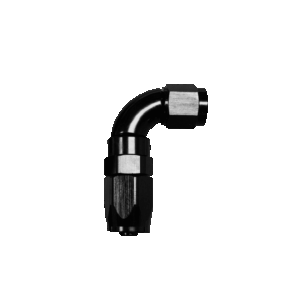 55007 Go Fuel AN-6 90 Degree Hose End