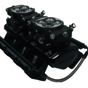70082 Ultimate LS 750 HP Dual Quad Matte Black EFI W/Cathedral Port Intake & Trans Control