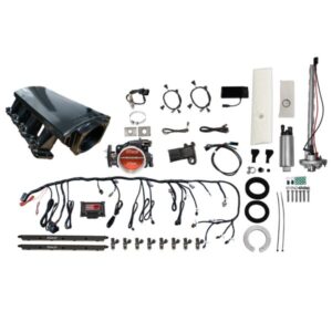 76611 Ultimate LS 500 HP EFI System With Short LS3 Port Intake & Go Fuel In-Tank Regulated Pump 340 LPH Master Kit