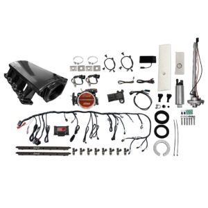 76613 Ultimate LS 750 HP EFI System With Short LS3 Port Intake & Go Fuel In-Tank Regulated Pump 340 LPH Master Kit