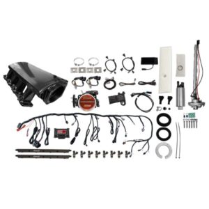 76614 Ultimate LS 750 HP EFI System With Short LS3 Port Intake, Transmission Control & Go Fuel In-Tank Regulated Pump 340 LPH Master Kit