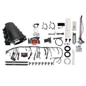 76615 Ultimate LS 500 HP EFI System With Short LS7 Port Intake & Go Fuel In-Tank Regulated Pump 340 LPH Master Kit