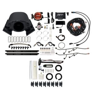 78490 Ultimate Rebel LS 750 HP EFI System With Short Cathedral Intake, Go Fuel In-Tank Fuel Pump 600 HP Module, Go Fuel Tight Fit Regulator With Pressure Gauge & Go Spark LS3 Style Coil 8 Pack Master Kit