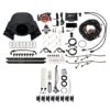 78789 Ultimate Rebel LS 500 HP EFI System With Short Cathedral Intake, Transmission Control, Go Fuel In-Tank Regulated Pump 340 LPH & Go Spark LS3 Style Coil 8 Pack Master Kit