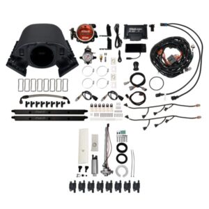 78791 Ultimate Rebel LS 750 HP EFI System With Short Cathedral Intake, Transmission Control, Go Fuel In-Tank Regulated Pump 340 LPH & Go Spark LS3 Style Coil 8 Pack Master Kit