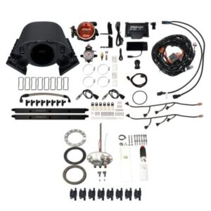 78890 Ultimate Rebel LS 750 HP EFI System With Short Cathedral Intake, Go Fuel In-Tank 340 LPH Fuel Pump Returnless Module With 2 Inch Fill & Go Spark LS3 Style Coil 8 Pack Master Kit