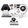 79188 Ultimate Rebel LS 500 HP EFI System With Short Cathedral Port Intake, Inline Hose Kit & LS3 Coil Pack With LED Set
