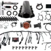 79604 Ultimate LS 750 HP EFI System With Short Cathedral Intake, Transmission Control, In Tank Pump Module, Go Fuel Regulator & LS3 Coil Pack With LED Set