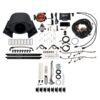 79791 Ultimate Rebel LS 750 HP EFI System With Short Cathedral Intake, Transmission Control, Go Fuel In-Tank Regulated Pump 340 LPH & Go Spark LS3 Style Coil With LED 8 Pack Master Kit